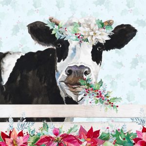 Holiday Crazy Cow