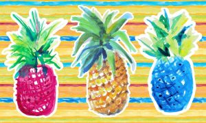 Vibrant Pineapple Trio