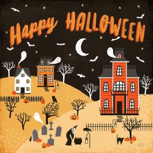 Spooky Village IV Happy Halloween
