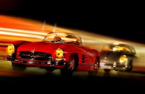 Cars in action – M.Benz 300SL