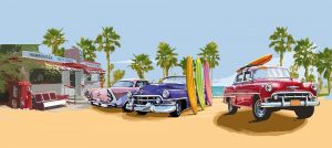 50s Surf Cars II