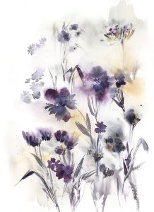 Purple Flower Majesty II