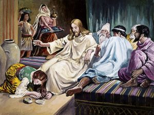 Magdalene Washing Christs Feet