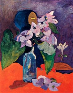 Still Life With Flowers And Idol