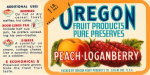Peach – Loganberry Preserves