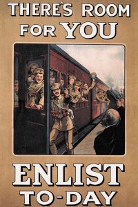 WWI: Theres Room for You: Enlist Today