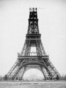 The Eiffel Tower, November 23, 1888