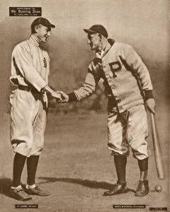Ty Cobb And Honus Wagner, 1880