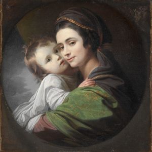 Elizabeth Shewell West and Her Son Raphael