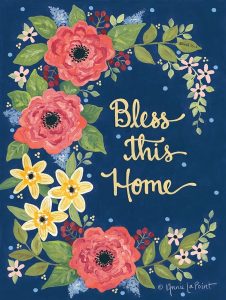 Floral Bless This Home
