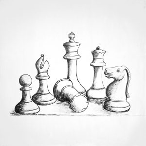 CHESS GAME PIECES