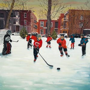 YOUNG HOCKEY PLAYERS