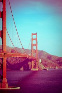 Retro Golden Gate