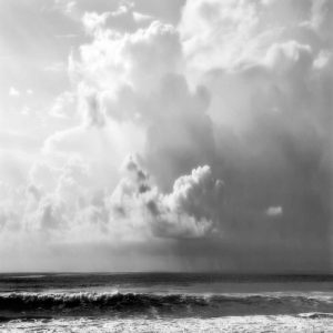 Ocean Storm II Sq. BW