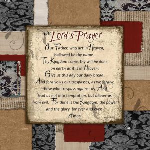 Patchwork Lords Prayer