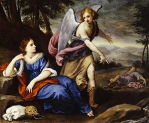 The Angel Appearing To Hagar