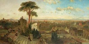 Rome – Sunset From The Convent of San Onofrio