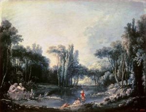 Landscape With a Pond