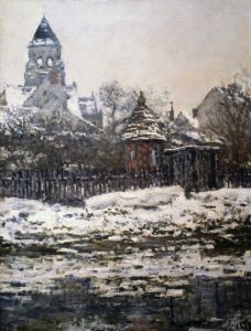 Church at Vetheuil, Winter