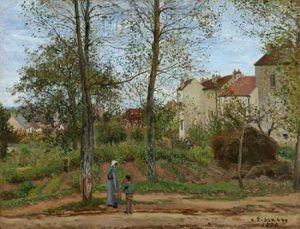 Houses at Bougival (Autumn)