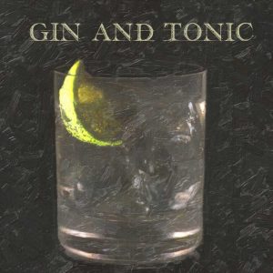 GIN AND TONIC BLK