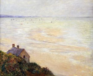 The Hut at Trouville; Low Tide
