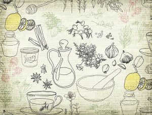 Lemon Tea and Herbs