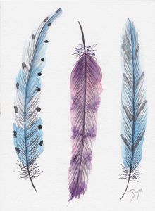 October Feathers I