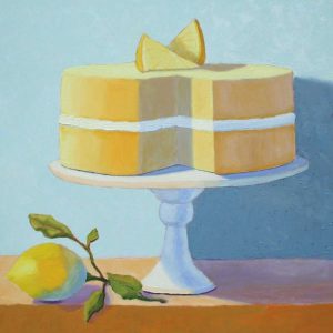 Double Layer Lemon Cake