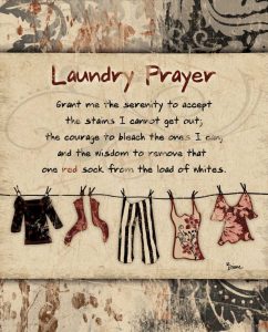 Laundry Prayer Distress