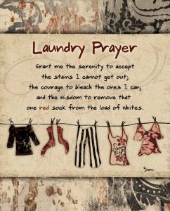 Laundry Prayer Solid