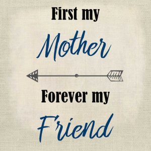 First My Mother