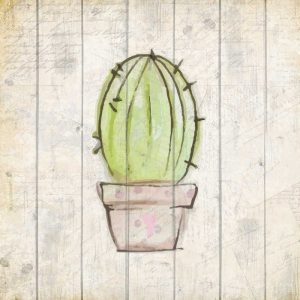 Watercolor Cactus 1