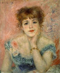 Portrait of Actress Jeanne Samary