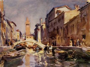 Venetian Canal, 1913