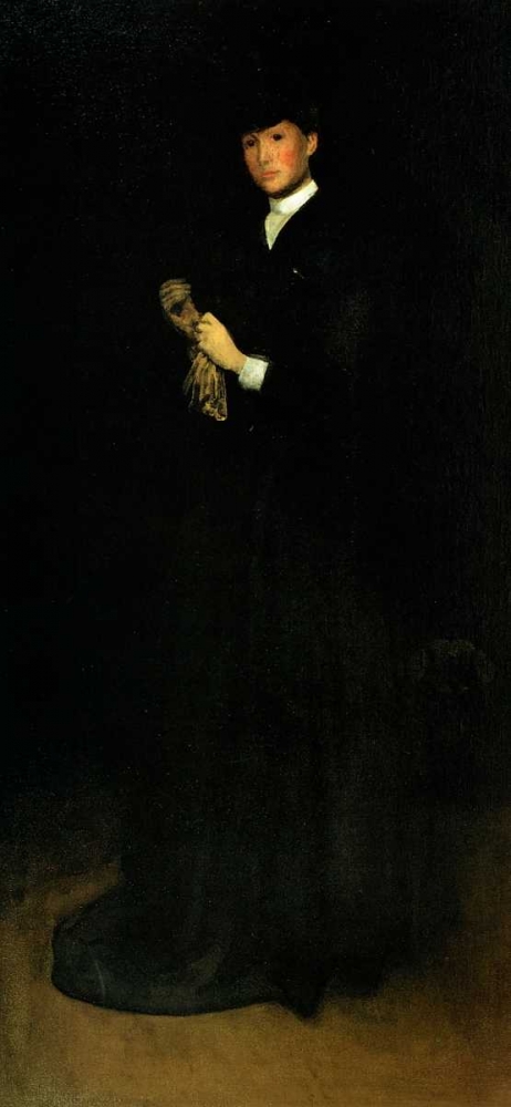 Arrangement In Black Portrait Of Mrs Cassatt 1883