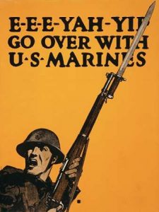 E-E-E-Yah-YIP, Go Over with U.S. Marines, 1917