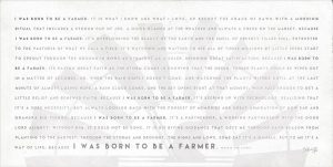 Simple Born to be a Farmer