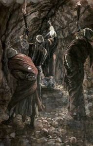 Chasm In The Rock of Calvary
