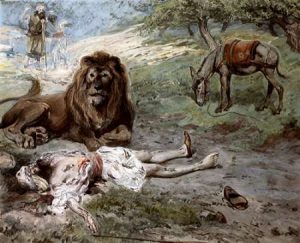 Prophet Slain By The Lion