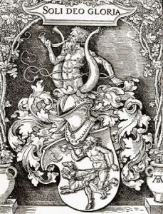 Coat Of Arms Of Johann Tscherte