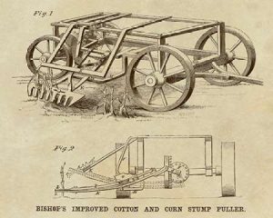Bishops Improved Cotton and Corn Stump Puller
