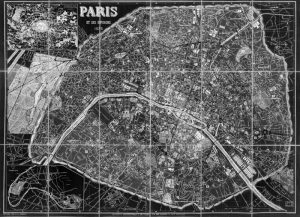 Paris Map BW