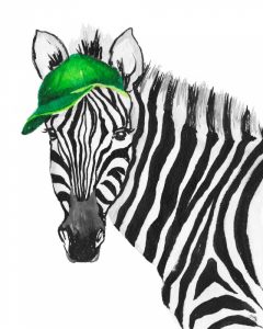 Sporty Zebra