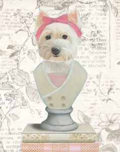 Canine Couture Newsprint II