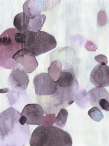 Shadow Pebbles I Lavender Version