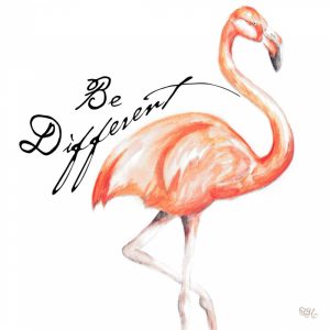 Be Different Flamingo I