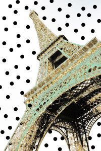 Eiffel Tower with Glitter