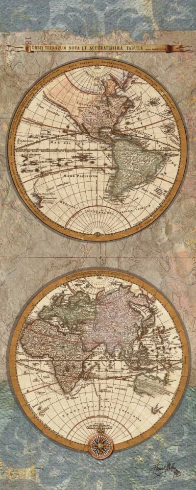 World Map Panel I