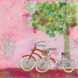 Pink Bicycles